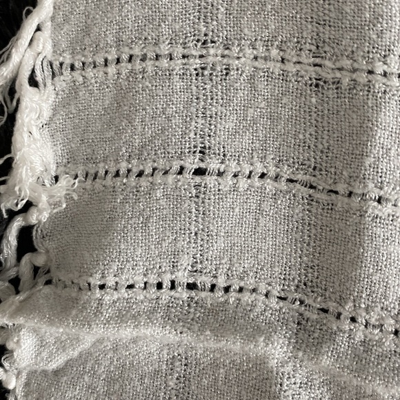 White fringe knit wrap? - Picture 17 of 17